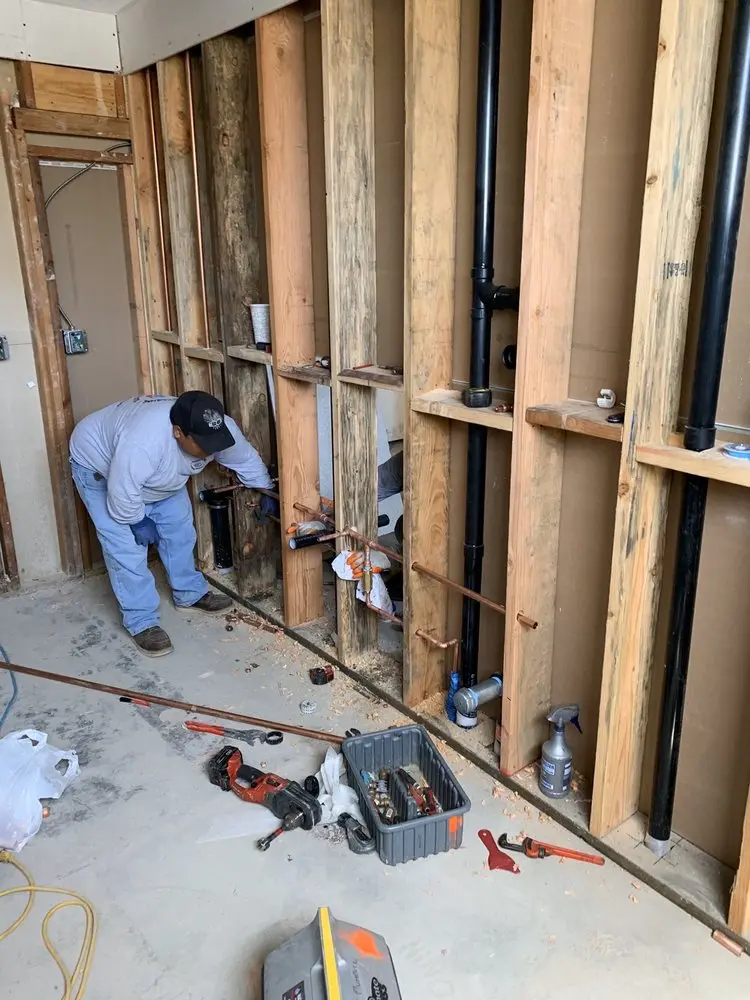 Commercial rough-in plumbing for Commercial Plumbing in South La Verne